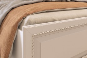 Белла Кровать 1.4 комфорт белый/джелато софт в Белом Яре - belyj-yar.katalogmebeli.com | фото 5