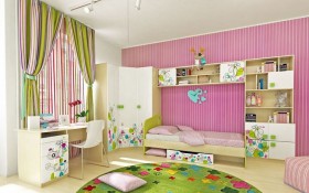 Детская комната Флёр (Белый/корпус Клен) в Белом Яре - belyj-yar.katalogmebeli.com | фото 4