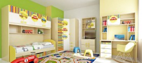 Детская комната Клаксон (Бежевый/корпус Клен) в Белом Яре - belyj-yar.katalogmebeli.com | фото 5