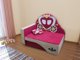 Детский диван Фея левый в Белом Яре - belyj-yar.katalogmebeli.com | фото 1