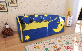 Детский диван Спейс правый в Белом Яре - belyj-yar.katalogmebeli.com | фото 1