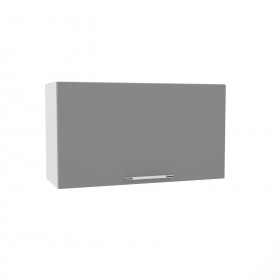 Гарда ВПГ 800 шкаф верхний горизонтальный высокий (Белый патина/корпус Серый) в Белом Яре - belyj-yar.katalogmebeli.com | фото