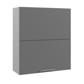Гарда ВПГПМ 800 шкаф верхний высокий Blum Aventos (Белый/корпус Серый) в Белом Яре - belyj-yar.katalogmebeli.com | фото