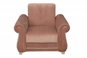 Кресло для отдыха "Порто" (велюр киви корица / микровельвет крем) в Белом Яре - belyj-yar.katalogmebeli.com | фото 8