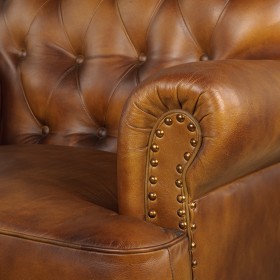 Кресло кожаное Чарльз в Белом Яре - belyj-yar.katalogmebeli.com | фото 5