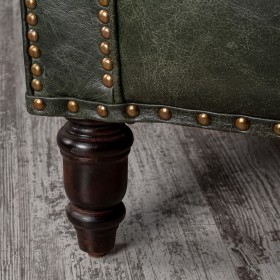 Кресло кожаное Лофт Аристократ (ширина 1070 мм) в Белом Яре - belyj-yar.katalogmebeli.com | фото 3