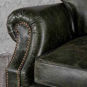 Кресло кожаное Лофт Аристократ (ширина 1070 мм) в Белом Яре - belyj-yar.katalogmebeli.com | фото 5