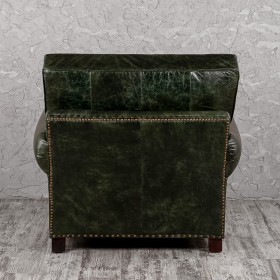 Кресло кожаное Лофт Аристократ (ширина 1070 мм) в Белом Яре - belyj-yar.katalogmebeli.com | фото 7
