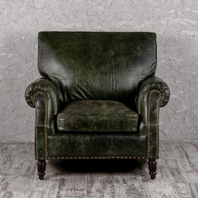 Кресло кожаное Лофт Аристократ (ширина 1070 мм) в Белом Яре - belyj-yar.katalogmebeli.com | фото 9