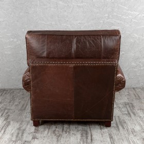 Кресло кожаное Лофт Аристократ (ширина 1100 мм) в Белом Яре - belyj-yar.katalogmebeli.com | фото 7
