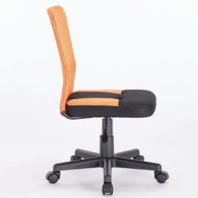 Кресло компактное BRABIX Smart MG-313 (черный, оранжевый) в Белом Яре - belyj-yar.katalogmebeli.com | фото 2