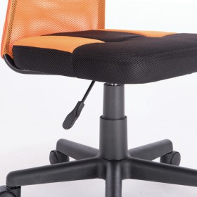Кресло компактное BRABIX Smart MG-313 (черный, оранжевый) в Белом Яре - belyj-yar.katalogmebeli.com | фото 5