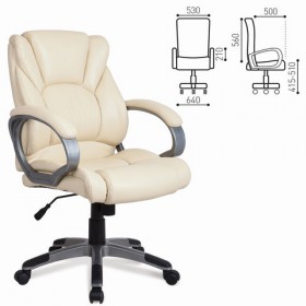 Кресло офисное BRABIX Eldorado EX-504 (бежевый) в Белом Яре - belyj-yar.katalogmebeli.com | фото