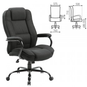Кресло офисное BRABIX Heavy Duty HD-002 (ткань) в Белом Яре - belyj-yar.katalogmebeli.com | фото