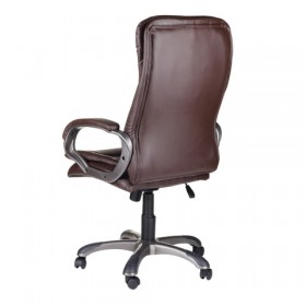 Кресло офисное BRABIX Omega EX-589 (коричневое) в Белом Яре - belyj-yar.katalogmebeli.com | фото 3