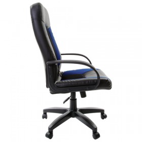 Кресло офисное BRABIX Strike EX-525 (сине-черный) в Белом Яре - belyj-yar.katalogmebeli.com | фото 2