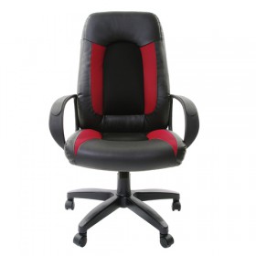 Кресло офисное BRABIX Strike EX-525 (черно-красный) в Белом Яре - belyj-yar.katalogmebeli.com | фото 2