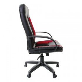 Кресло офисное BRABIX Strike EX-525 (черно-красный) в Белом Яре - belyj-yar.katalogmebeli.com | фото 4