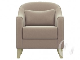 Кресло отдыха Комфорт-4 (бесцветный лак/CATANIA LATTE) в Белом Яре - belyj-yar.katalogmebeli.com | фото 2