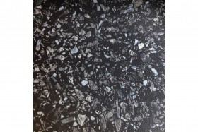 Кромка для столешницы с/к 3000*50мм (№ 21г черное серебро) в Белом Яре - belyj-yar.katalogmebeli.com | фото
