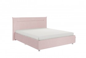 Кровать 1,6 Альба с основанием (Нежно-розовый велюр) в Белом Яре - belyj-yar.katalogmebeli.com | фото