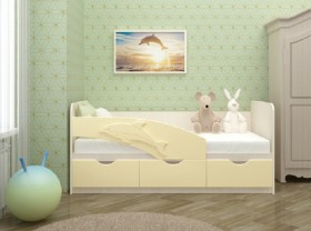 Кровать детская 1,6м Дельфин (Розовый металлик) в Белом Яре - belyj-yar.katalogmebeli.com | фото 6