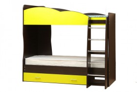 Кровать двухъярусная Юниор-2.1 в Белом Яре - belyj-yar.katalogmebeli.com | фото 2