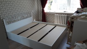 Кровать двуспальная 1,6м СЕЛЕНА EVO (Белый) в Белом Яре - belyj-yar.katalogmebeli.com | фото 2