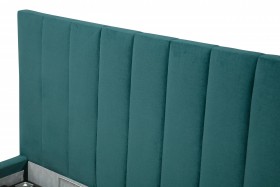 Кровать "Юнона" ш. 1600 (Н=1020мм) (ягуар океан) в Белом Яре - belyj-yar.katalogmebeli.com | фото 3