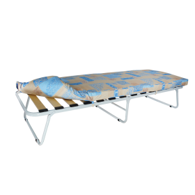 Кровать раскладная на ламелях с мягким матрасом Марфа-1 в Белом Яре - belyj-yar.katalogmebeli.com | фото 1