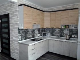 Кухня 2,0м Лофт (Штукатурка серая/Серый) в Белом Яре - belyj-yar.katalogmebeli.com | фото 16