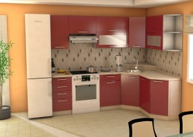 Угловая кухня Максимус-24 2400х1700 мм в Белом Яре - belyj-yar.katalogmebeli.com | фото 1