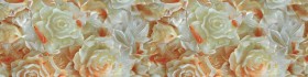 Кухонный фартук КМ 131 Цветы в Белом Яре - belyj-yar.katalogmebeli.com | фото 2