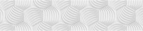 Кухонный фартук КМ 474 Плитка объемная ромб в Белом Яре - belyj-yar.katalogmebeli.com | фото