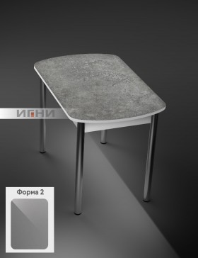 Кухонный стол 1100*700/400 ф 2 Пластик, урбан серый в Белом Яре - belyj-yar.katalogmebeli.com | фото