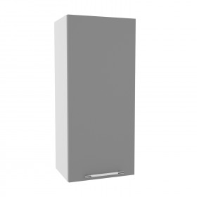 Лофт ВП 400 шкаф верхний высокий (Штукатурка серая/корпус Серый) в Белом Яре - belyj-yar.katalogmebeli.com | фото