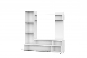 Мебель для гостиной "МГС 9" Белый / Цемент светлый в Белом Яре - belyj-yar.katalogmebeli.com | фото 3