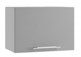 Шкаф горизонтальный Монца ГВПГ 500 (Белый софт/Серый/глубокий/высокий) в Белом Яре - belyj-yar.katalogmebeli.com | фото