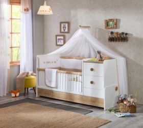 NATURA BABY Детская кровать-трансформер 2 20.31.1016.00 в Белом Яре - belyj-yar.katalogmebeli.com | фото 1