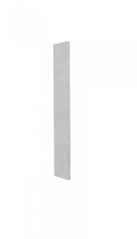 Панель торцевая (для шкафа верхнего торцевого) ПТ 400 Лофт (Штукатурка белая) в Белом Яре - belyj-yar.katalogmebeli.com | фото