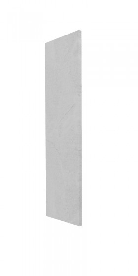 Панель торцевая (для шкафа верхнего высокого) ВП Лофт (Штукатурка белая) в Белом Яре - belyj-yar.katalogmebeli.com | фото