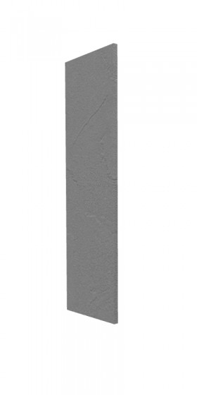 Панель торцевая (для шкафа верхнего высокого) ВП Лофт (Штукатурка серая) в Белом Яре - belyj-yar.katalogmebeli.com | фото