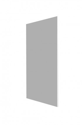 Панель торцевая СТ 400 Ройс (для шкафа торцевого нижнего) Белый софт в Белом Яре - belyj-yar.katalogmebeli.com | фото