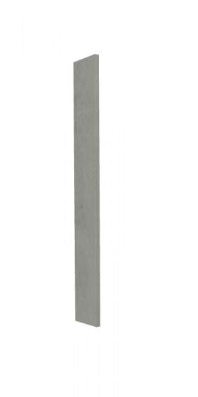 Панель торцевая ВПТ 400 Лофт (для шкафа торцевого верхнего) Бетон светлый в Белом Яре - belyj-yar.katalogmebeli.com | фото