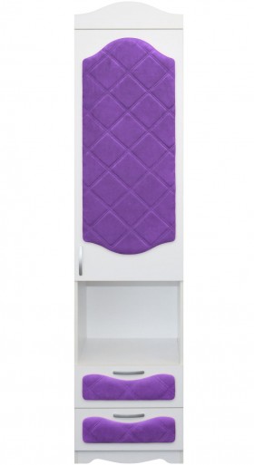 Пенал с ящиками серии Иллюзия 32 Фиолетовый в Белом Яре - belyj-yar.katalogmebeli.com | фото 1