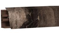 Плинтус LB-38, L=3000мм, мрамор бергамо темный в Белом Яре - belyj-yar.katalogmebeli.com | фото