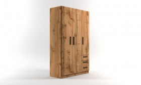 Шкаф 3-х створчатый с ящиками Шервуд (Дуб Вотан) в Белом Яре - belyj-yar.katalogmebeli.com | фото 1