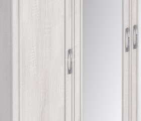 Шкаф 4-х дверный СБ-2389 Флоренция (Дуб Сонома Белый) в Белом Яре - belyj-yar.katalogmebeli.com | фото 2