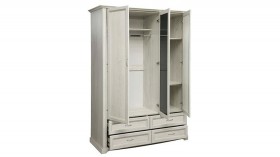 Шкаф для одежды "Сохо" (бетон пайн белый/4 ящика/1532) в Белом Яре - belyj-yar.katalogmebeli.com | фото 5