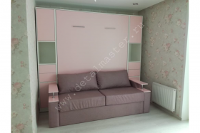 Шкаф-кровать с диваном Бела-17 в Белом Яре - belyj-yar.katalogmebeli.com | фото 1